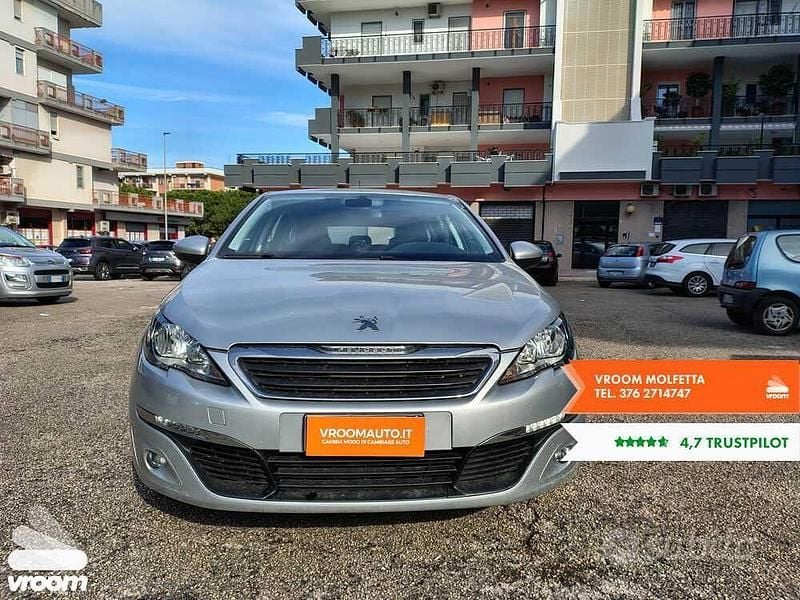 Usata Peugeot 308 Active 99 CV (72 kW) 2016 Grigio Station wagon