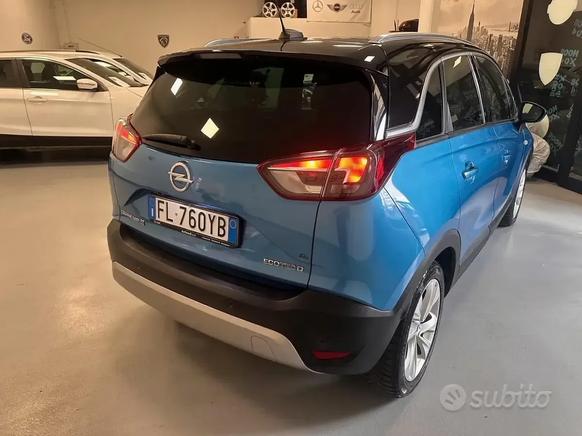 Usata Opel Crossland 99 CV (72 kW) 2017 Blu SUV