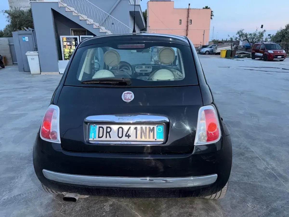 Usata Fiat 500 Pop 75 CV (55 kW) 2008 Nero Berlina