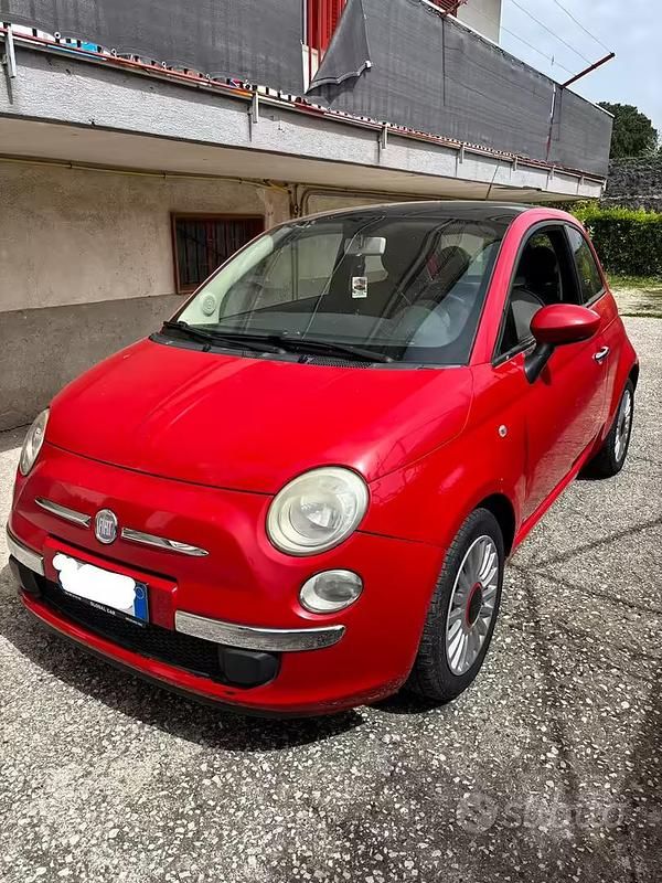 Usata Fiat 500 2010 Rosso Utilitaria