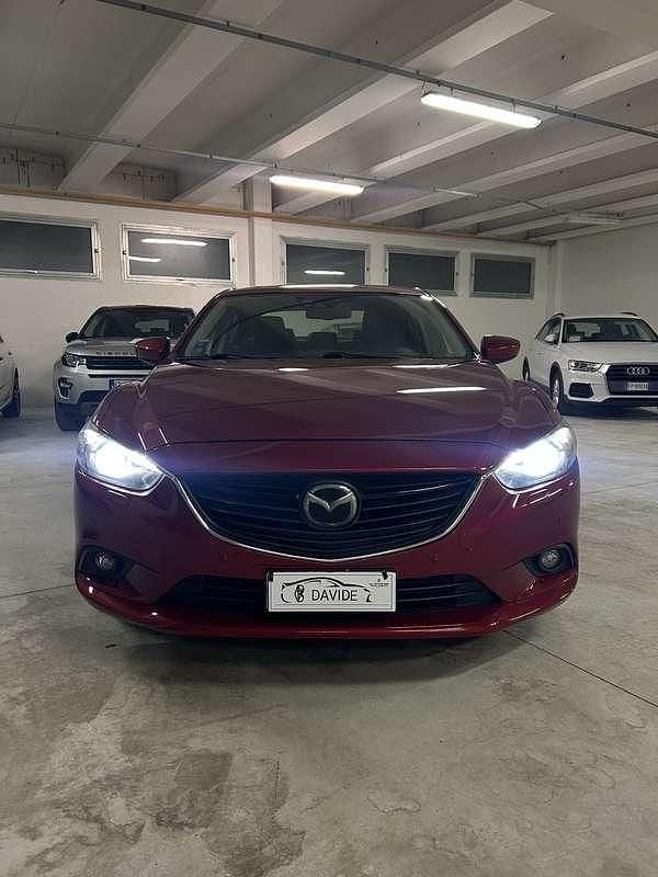Usata Mazda 6 Exceed 175 CV (128 kW) 2014 Rosso Berlina