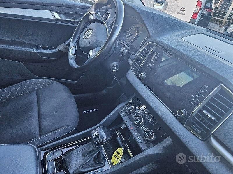 Usata Skoda Karoq Executive 150 CV (110 kW) 2020 Bianco pastello SUV
