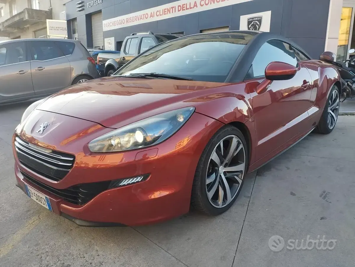 Usata Peugeot RCZ 200 CV (147 kW) 2013 Rosso Coupé