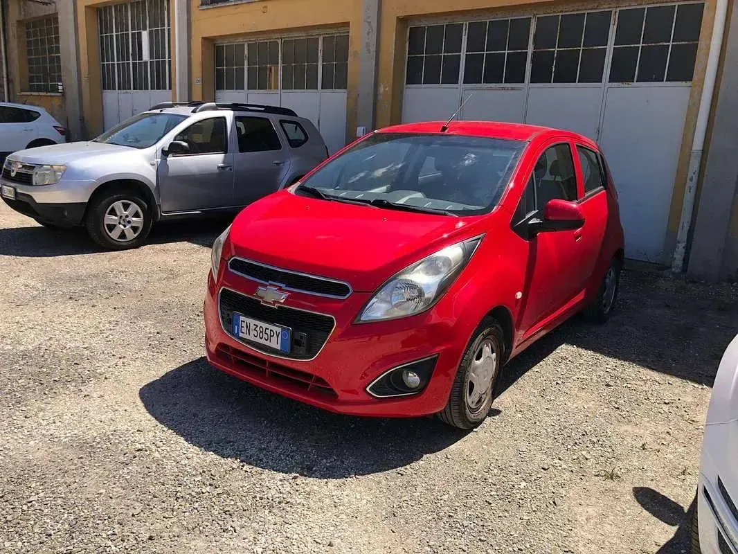 Usata Chevrolet Spark LS 68 CV (50 kW) 2013 Rosso Utilitaria