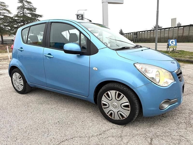 Usata Opel Agila Enjoy 65 CV (47 kW) 2009 Blu Monovolume