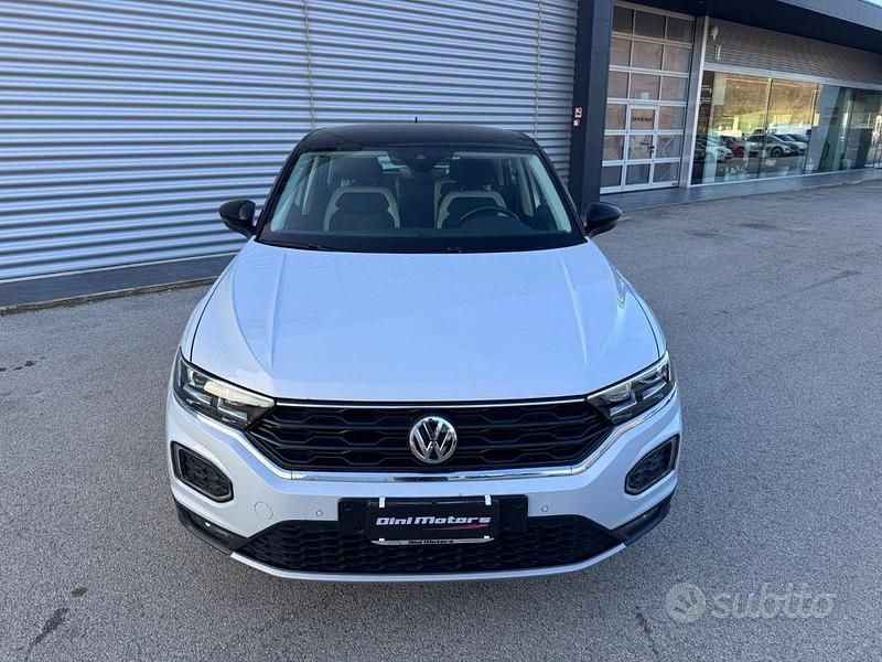 Usata VW T-Roc Advance 116 CV (85 kW) 2019 Bianco SUV