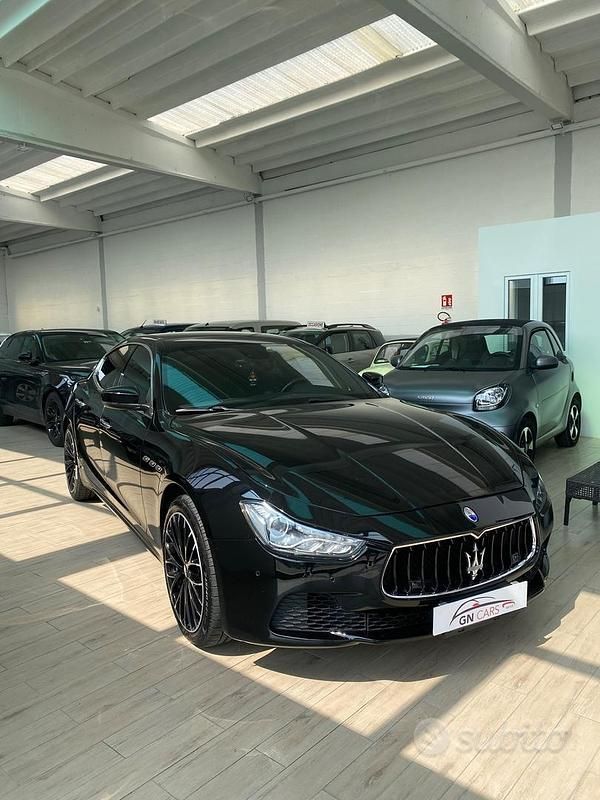 Usata Maserati Ghibli 275 CV (202 kW) 2017 Nero Berlina