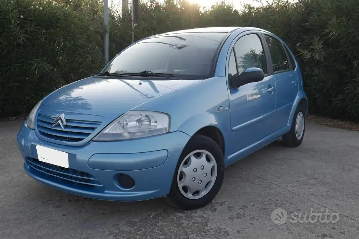 Usata Citroën C3 60 CV (44 kW) 2002 Bluazzurro Utilitaria