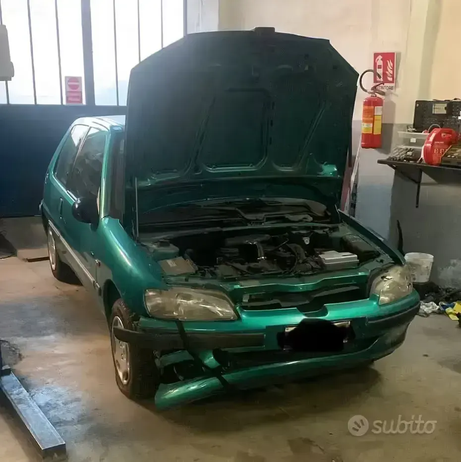 Usata Peugeot 106 44 CV (32 kW) 1996 Verde Utilitaria