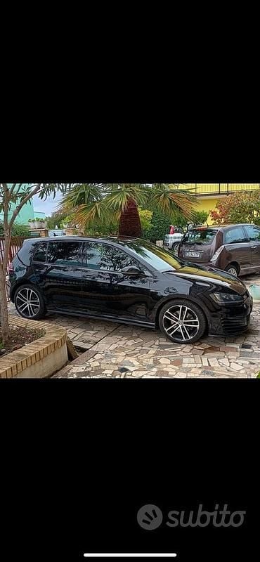 Usata VW Golf VII GTD 184 CV (135 kW) 2014 Nero Berlina