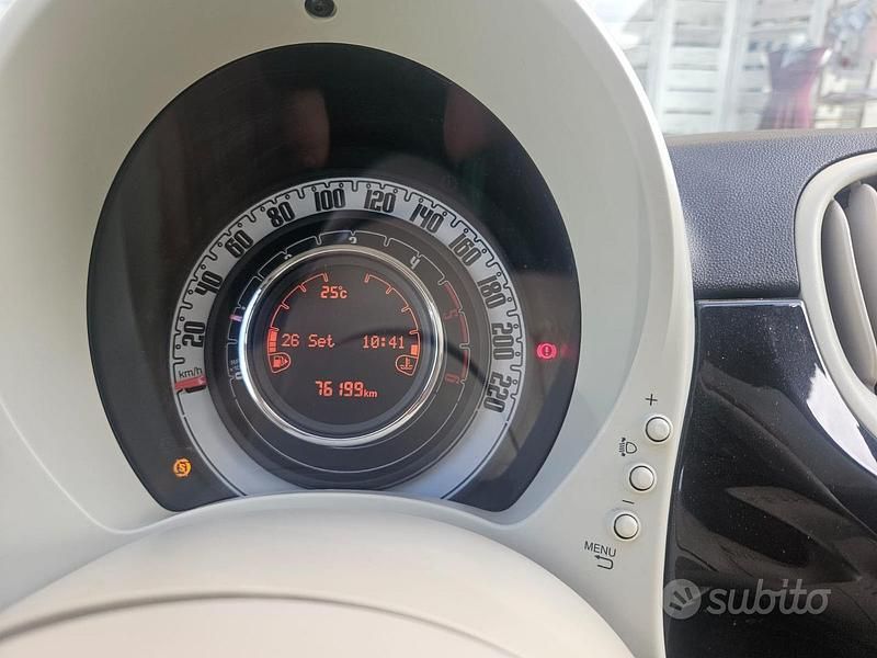 Usata Fiat 500 95 CV (69 kW) 2018 Nero Berlina