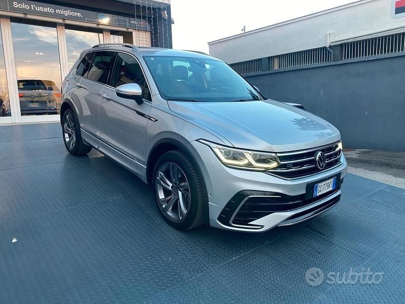 Usata VW Tiguan R 200 CV (147 kW) 2021 Grigio SUV