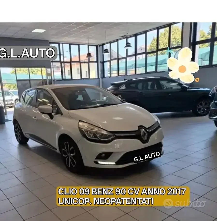 Usata Renault Clio IV 90 CV (66 kW) 2017 Bianco Berlina