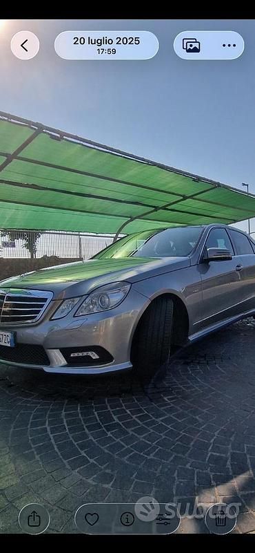 Usata Mercedes E250 Avantgarde 2009 Grigio Berlina