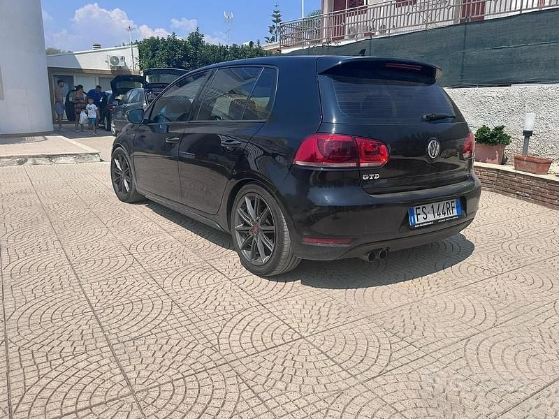 Usata VW Golf VII GTD 170 CV (125 kW) 2012 Nero Berlina