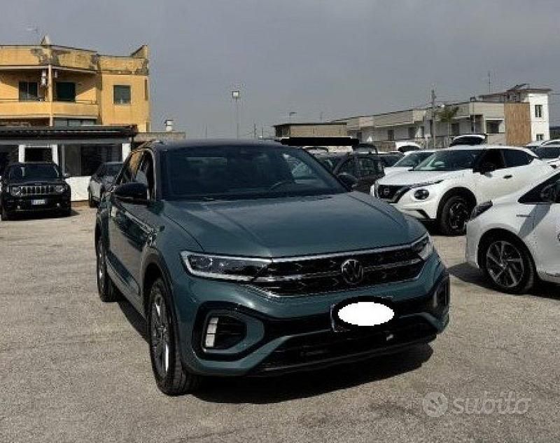 Usata VW T-Roc R-line 150 CV (110 kW) 2023 Azzurro SUV