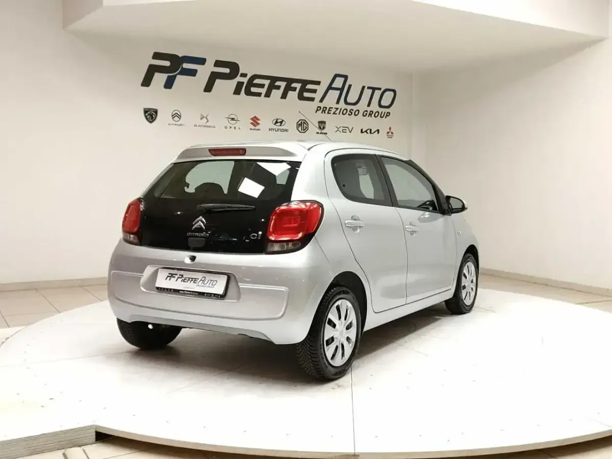 Begagnad Citroën C1 Feel 69 HK (50 kW) 2016 Grå Halvkombi
