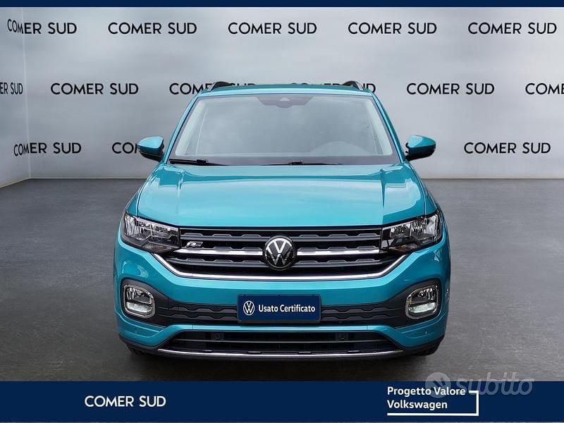 Usata VW T-Cross Sportline 110 CV (80 kW) 2023 Blu SUV