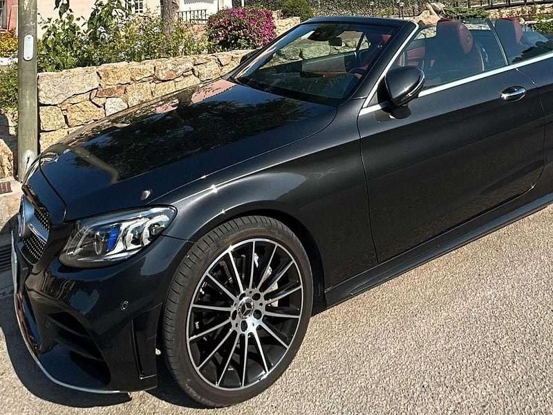 Usata Mercedes C220 194 CV (142 kW) 2019 Grigio Cabrio