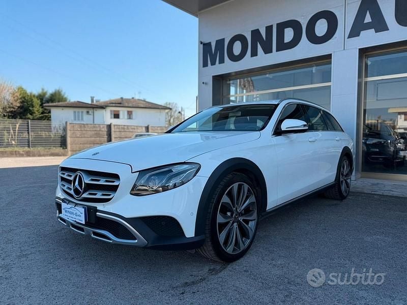 Usata Mercedes E220 All-Terrain 194 CV (142 kW) 2019 Bianco Station wagon