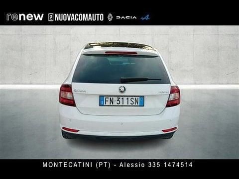 Usata Skoda Rapid Design Edition 90 CV (66 kW) 2018 Bianco Utilitaria