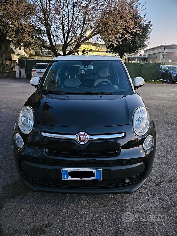 Usata Fiat 500L 95 CV (69 kW) 2016 Nero Monovolume