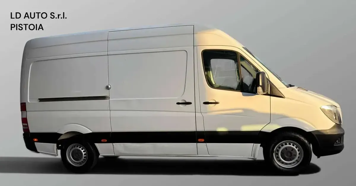 Usata Mercedes Sprinter 163 CV (119 kW) 2015 Bianco Furgone