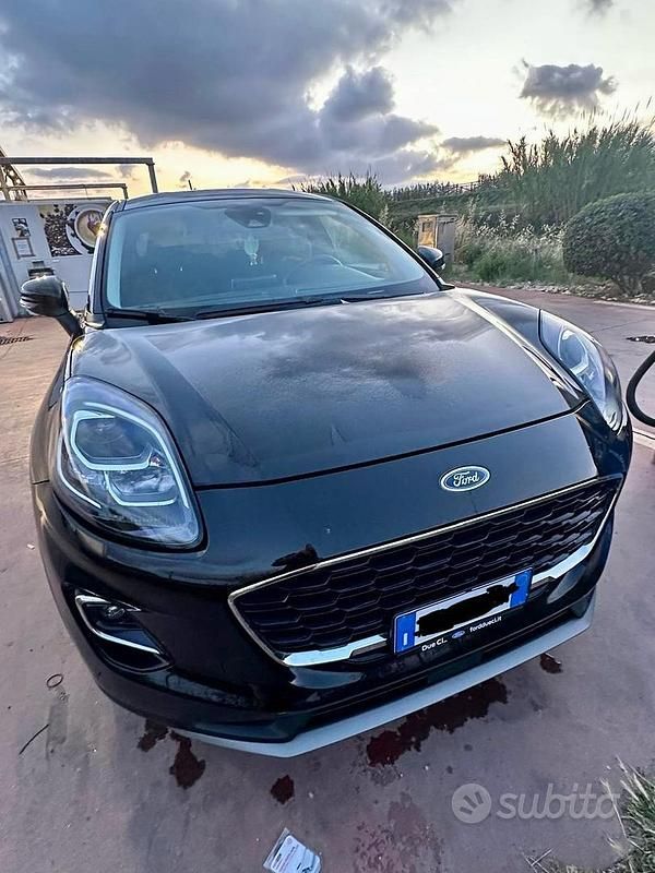 Nero Usata 2020 Ford Puma Titanium Tre volumi | 16.850 € (Buon prezzo) - Immagine 1/4