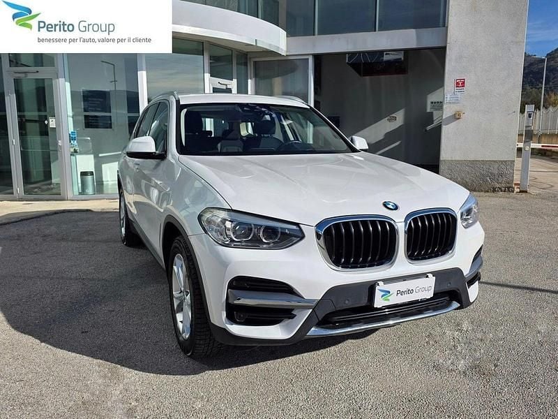 Usata BMW X3 Advantage 190 CV (139 kW) 2019 Bianco / metallizzato SUV