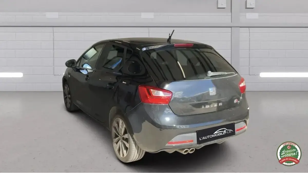 Usata Seat Ibiza FR 90 CV (66 kW) 2017 Nero Berlina