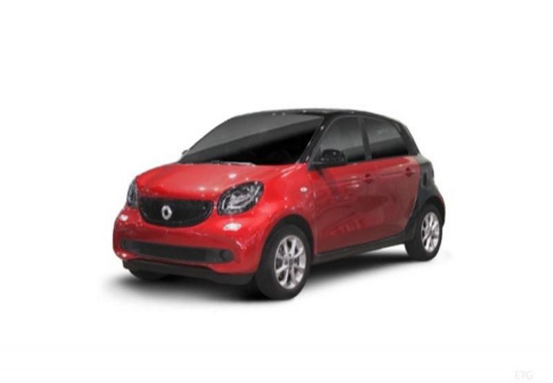 Usado Smart ForFour Passion 71 CV (52 kW) 2019 Negro Utilitario