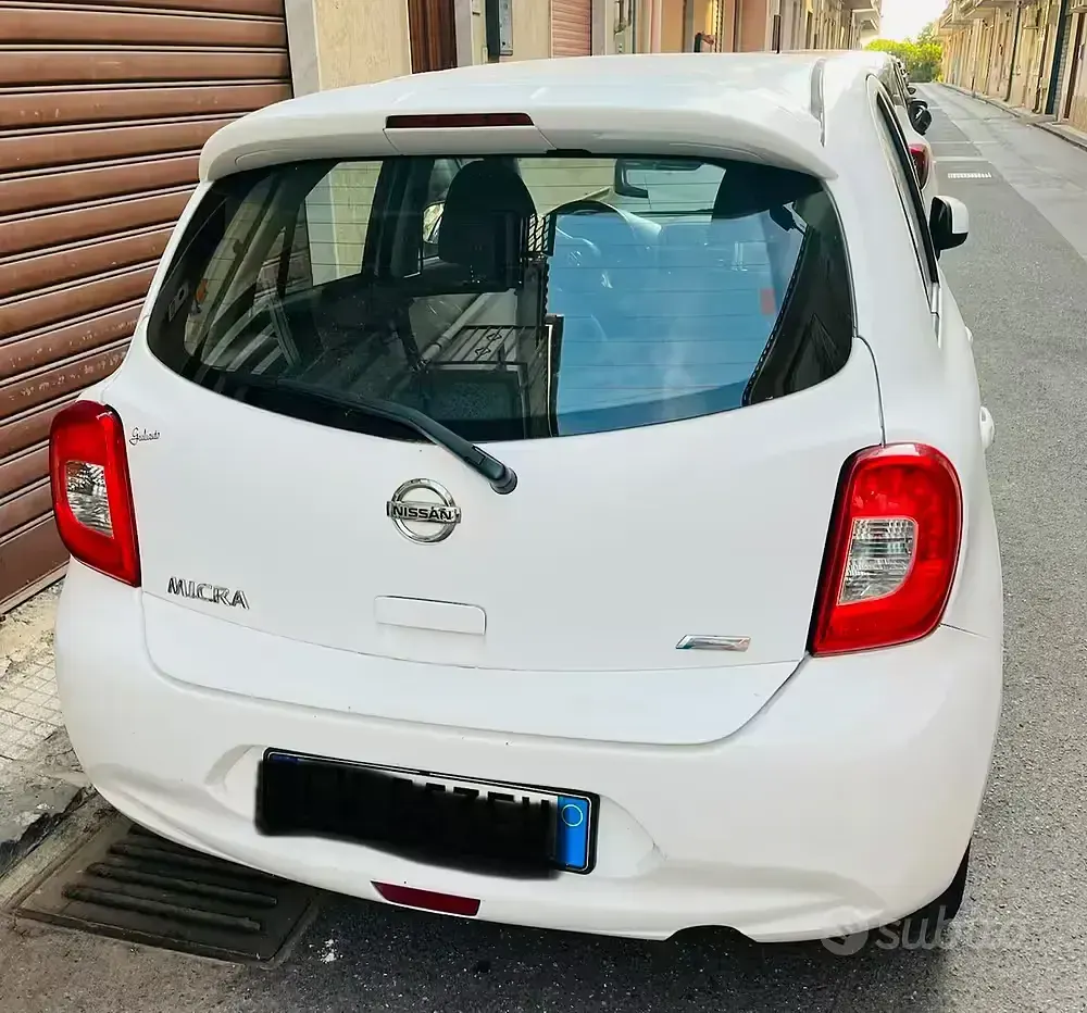 Usata Nissan Micra 2014 Bianco Utilitaria
