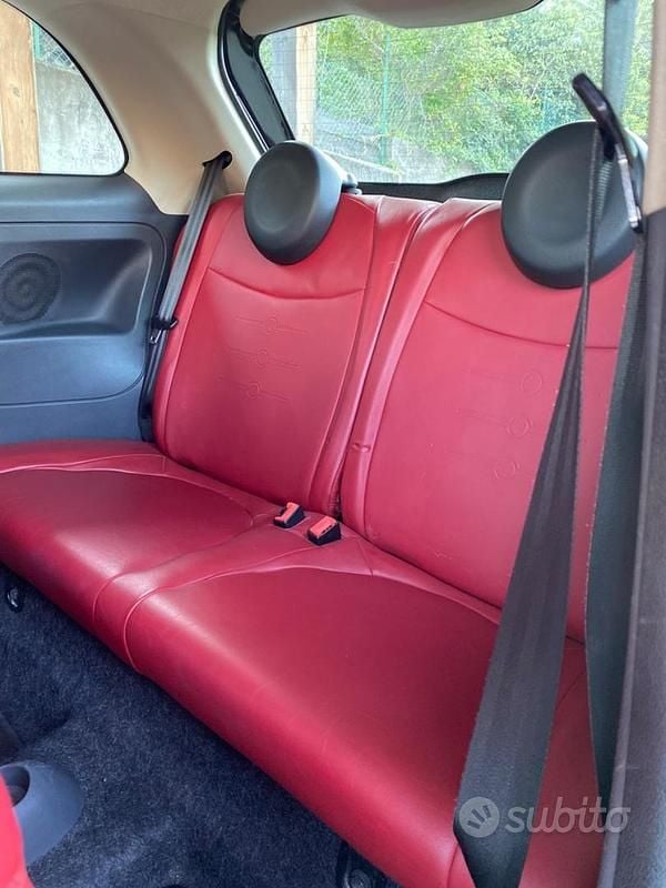 Usata Fiat 500 Lounge 69 CV (50 kW) 2010 Nero Utilitaria