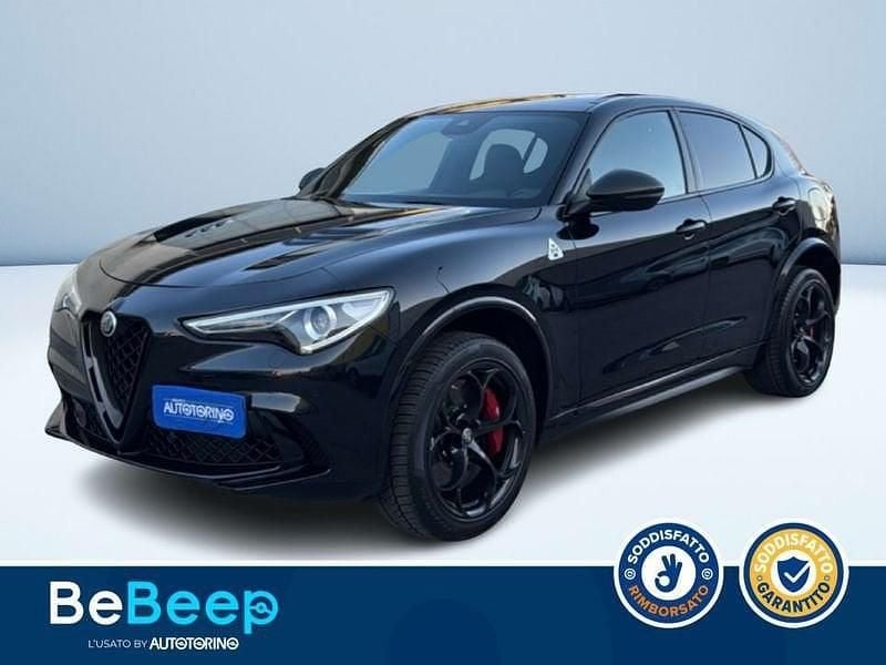 Nero metallizzato Usata 2020 Alfa Romeo Stelvio Quadrifoglio SUV | 47.300 € (Ottimo prezzo) - Immagine 1/3