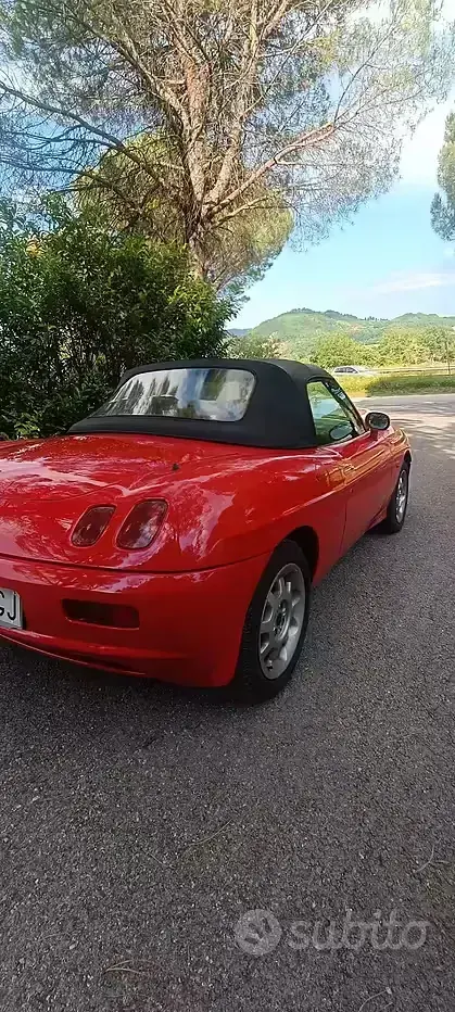 Usata Fiat Barchetta 131 CV (96 kW) 1996 Rosso Cabrio