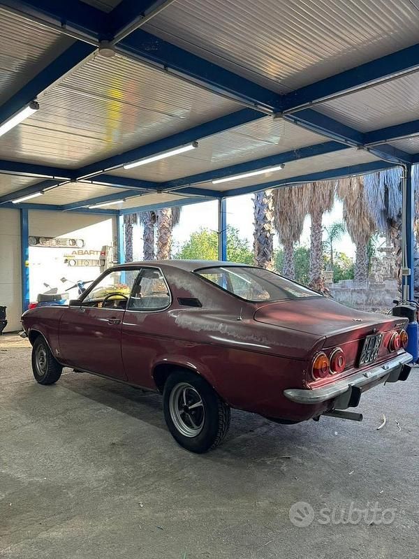Usata Opel Manta 1970 Rosso Coupé