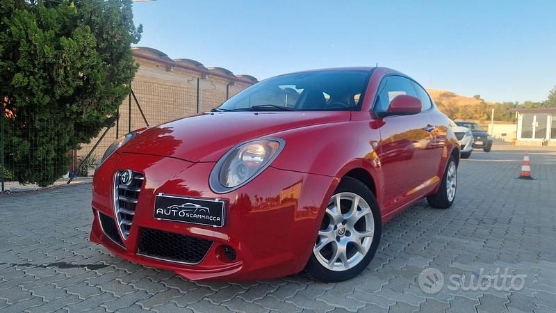 Usata Alfa Romeo MiTo Distinctive 85 CV (62 kW) 2013 Rosso Utilitaria