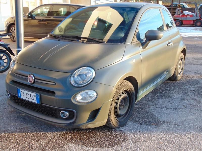 Usata Fiat 500 S 95 CV (69 kW) 2017 Verde Berlina