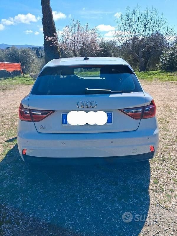 Usata Audi A1 Sportback Ambiente 95 CV (69 kW) 2019 Bianco Utilitaria