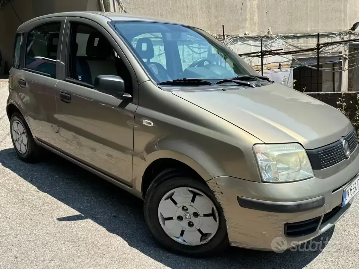 Usata Fiat Panda Dynamic 60 CV (44 kW) 2008 Grigio Utilitaria