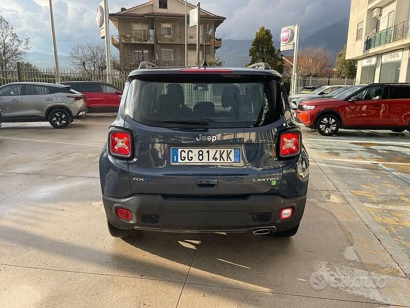 Occasion Jeep Renegade Limited 190 ch (139 kW) 2021 Bleue SUV
