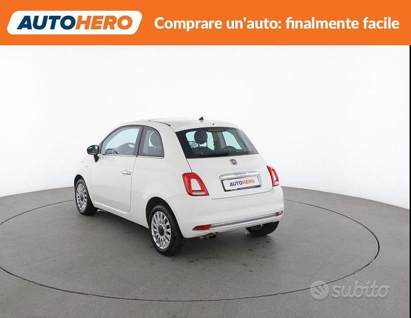 Usata Fiat 500 Lounge 70 CV (51 kW) 2017 Bianco Utilitaria