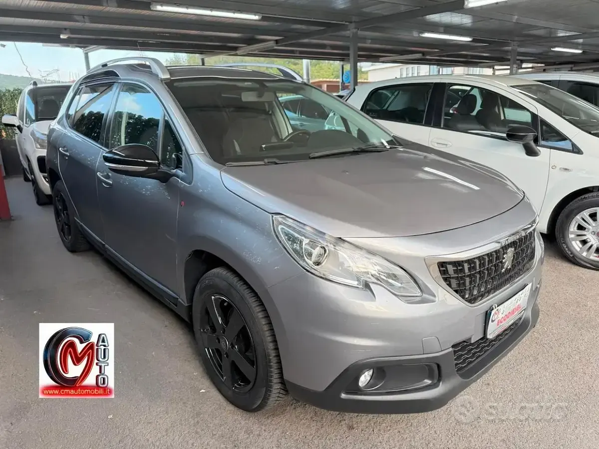 Usata Peugeot 2008 Active 99 CV (72 kW) 2016 Grigio SUV