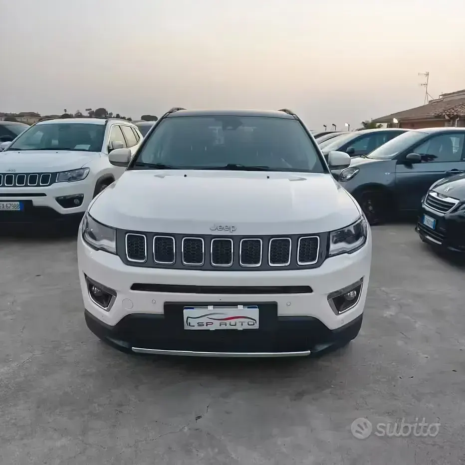 Usata Jeep Compass 140 CV (102 kW) 2018 Bianco SUV