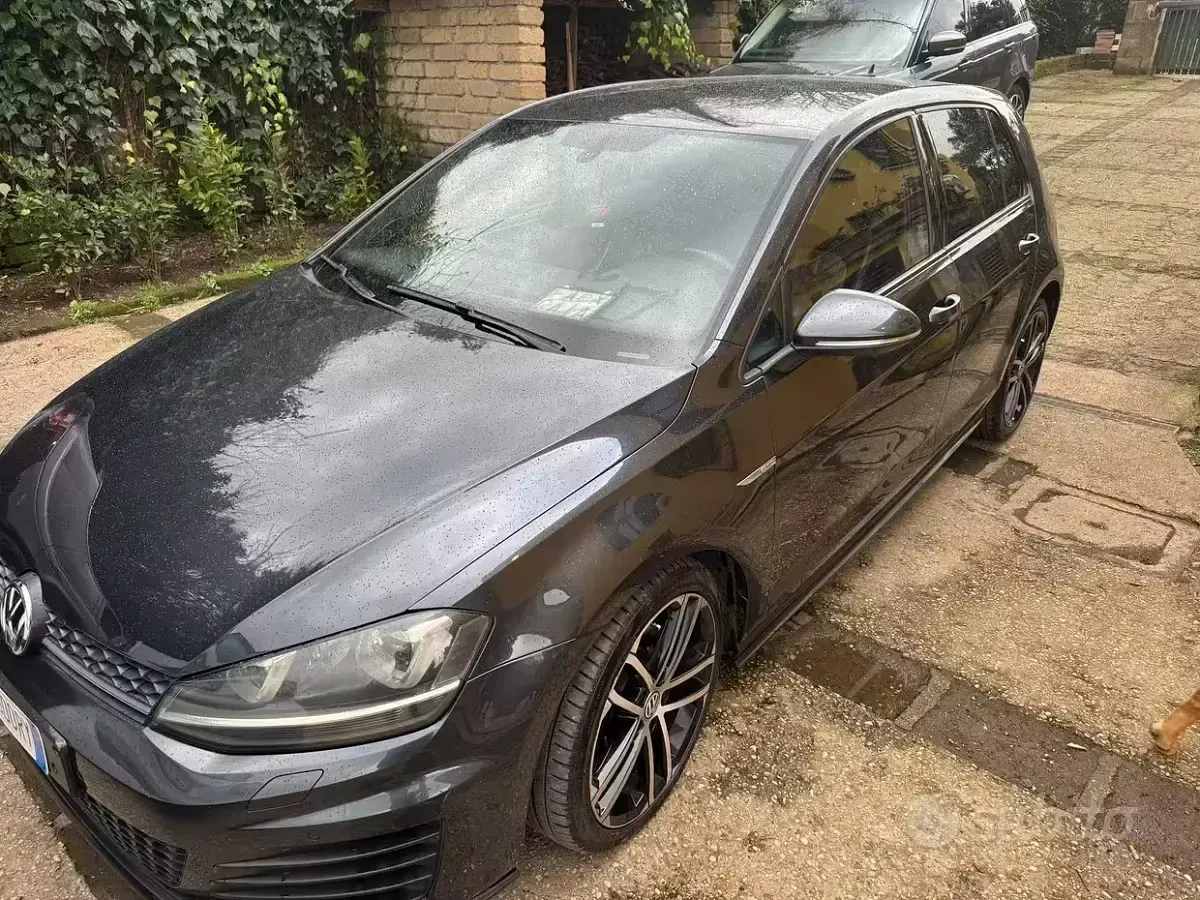Usata VW Golf VII GTD 184 CV (135 kW) 2014 Grigio Berlina