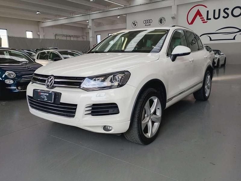 Usata VW Touareg Executive 239 CV (175 kW) 2011 Bianco SUV