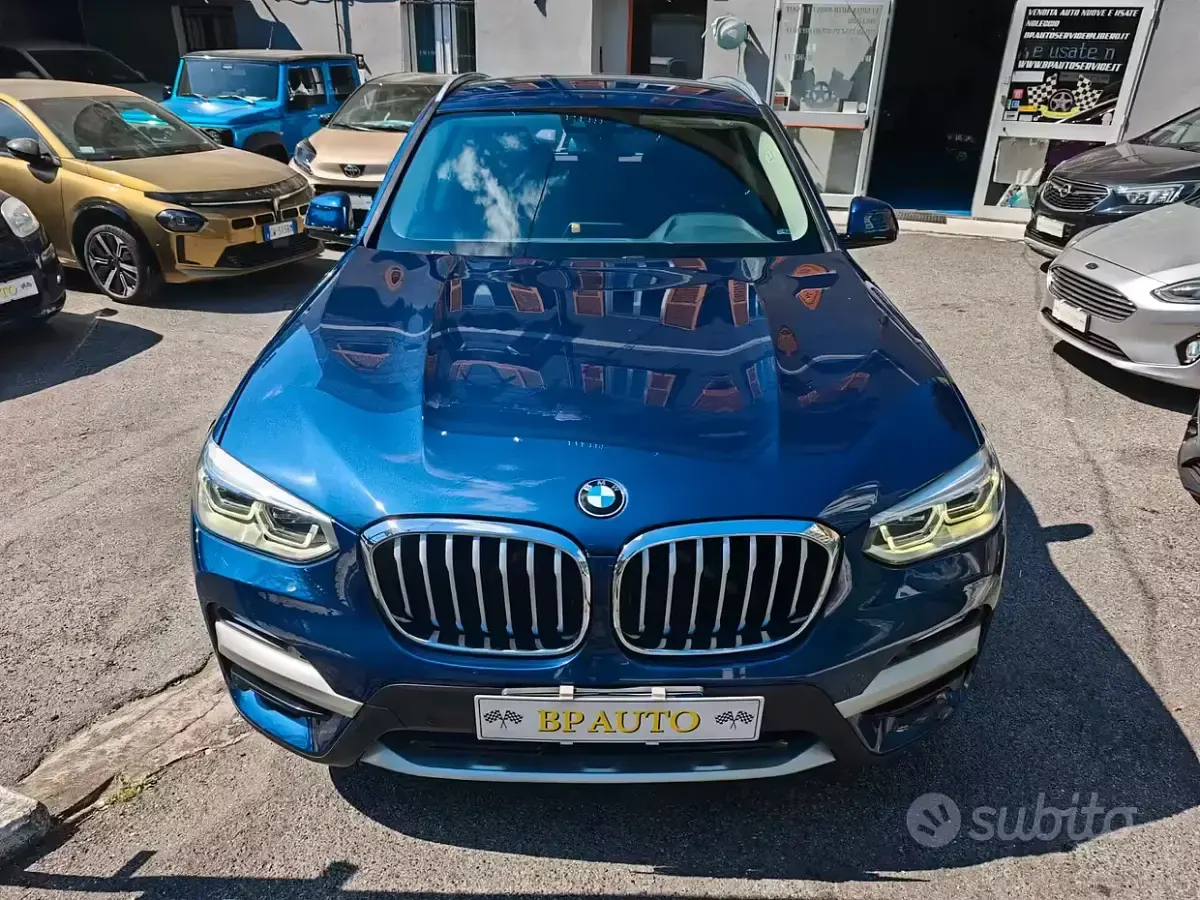 Usata BMW X3 xLine 190 CV (139 kW) 2018 Blu/azzurro SUV