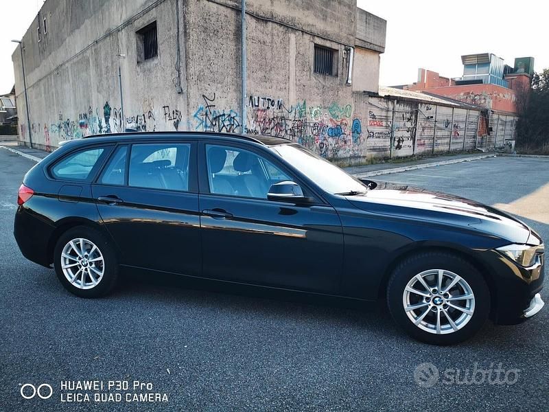 Usata BMW 316 115 CV (84 kW) 2016 Nero Berlina