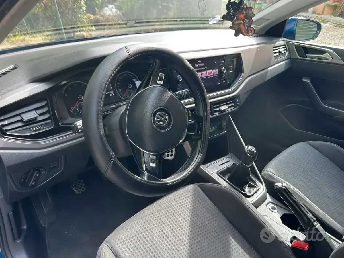 Usata VW Polo 80 CV (58 kW) 2020 Blu Utilitaria