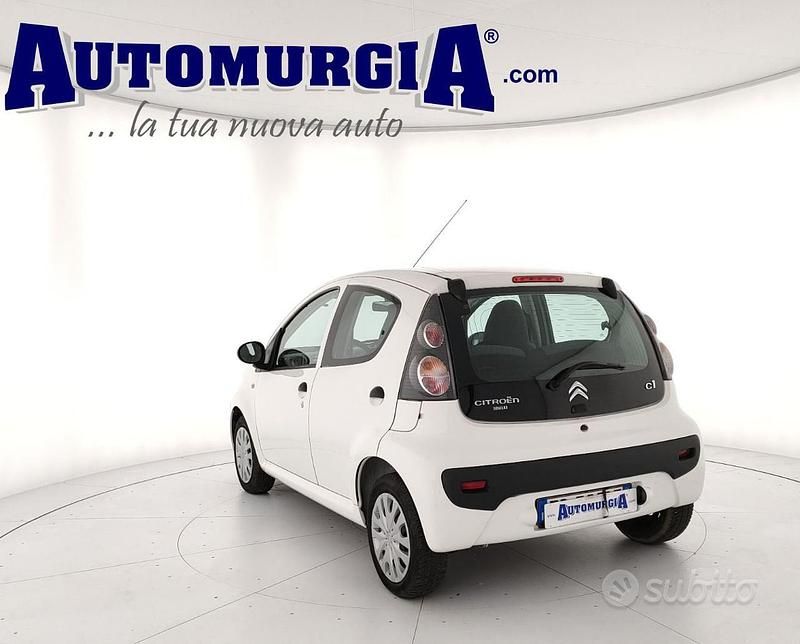 Usata Citroën C1 Attraction 68 CV (50 kW) 2013 Bianco Utilitaria